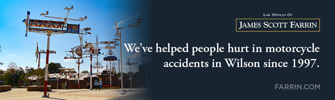 Helped people hurt in motorcycle accidents in Wilson since 1997