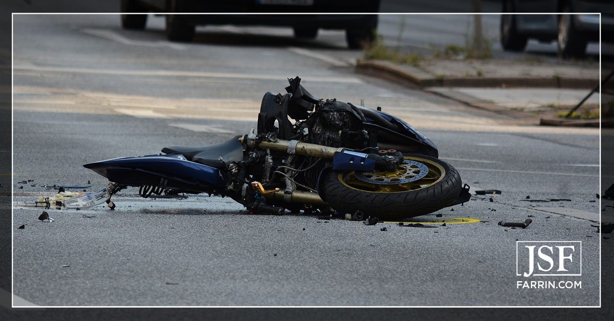 Motorcycle accident in North Carolina