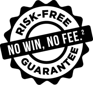 No win, no attorney fee, risk-free guarantee icon. James Scott Farrin offers this guarantee to our clients in Durham, NC