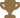 Gold trophy icon.