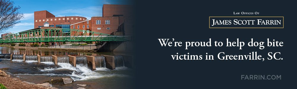 The Law Offices of James Scott Farrin are proud to help dog bite victims in Greenville SC.